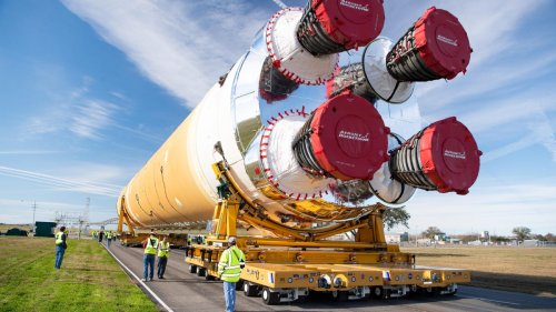 Building Artemis: Inside NASA's Enormous Moon Rocket Factory