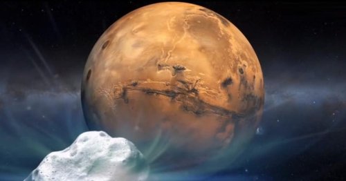 Giant comet to pass Mars for the first time in a million years