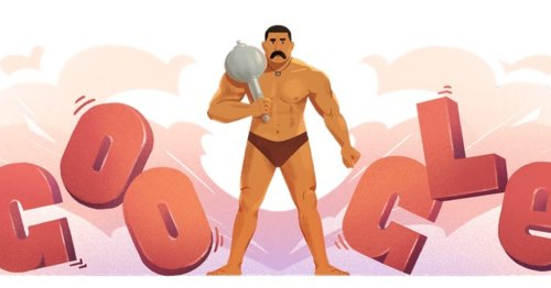 Google Doodle Marks Wrestling Great Gama Pehlwan's 144th Birthday