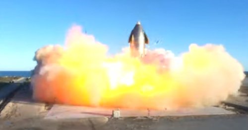 SpaceX Starship SN8 explodes after successful high-altitude test flight