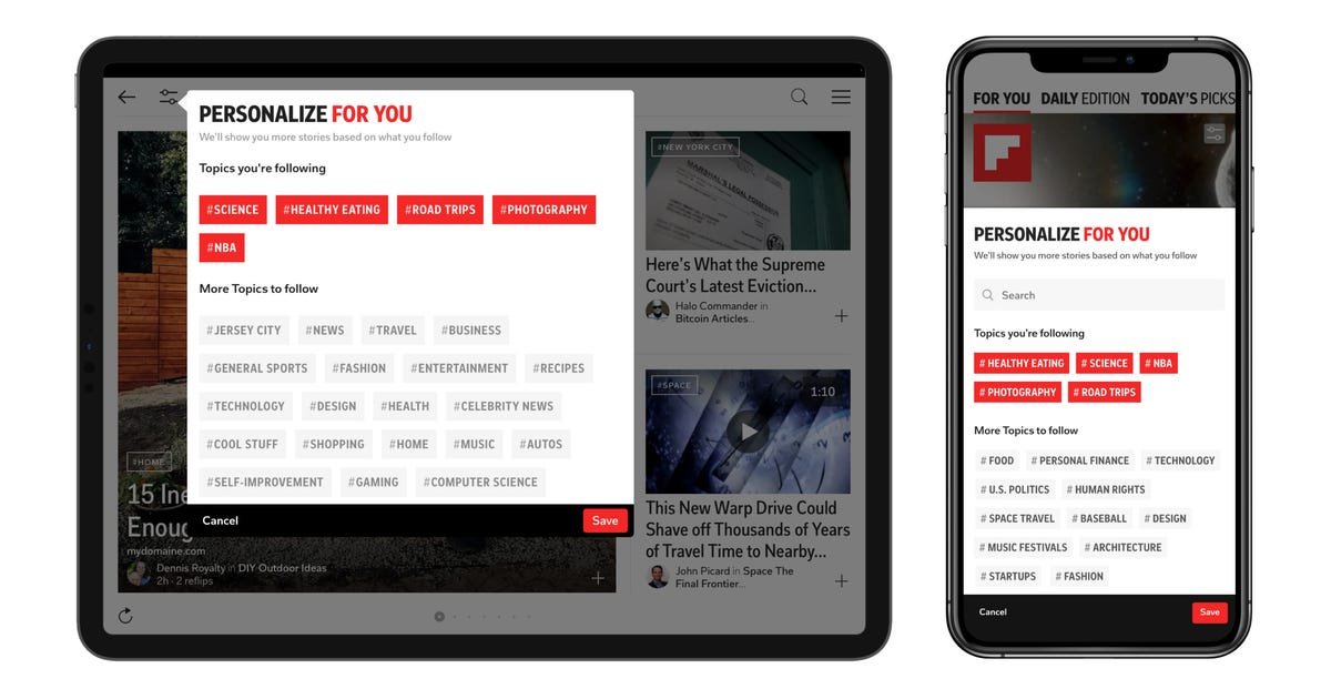 Flipboard wants to make a better news feed by giving you more control