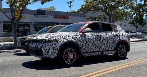 We Spied the Upcoming Dodge Hornet Hybrid SUV