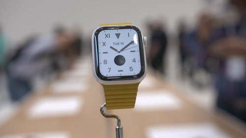 Up close with the Apple Watch Series 5's always-on display