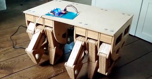 This Wild Table Can Walk. See It Take Its First Steps