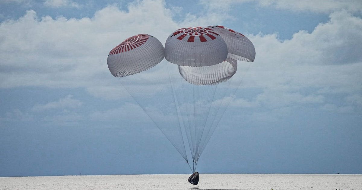 SpaceX Inspiration4 mission splashdown ends historic trip around the Earth