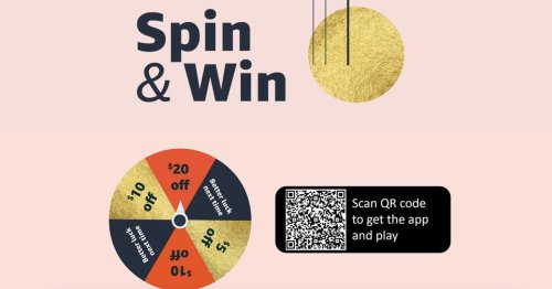 Amazon Spin and Win: Last Chance to Play to Win $20 in Credit