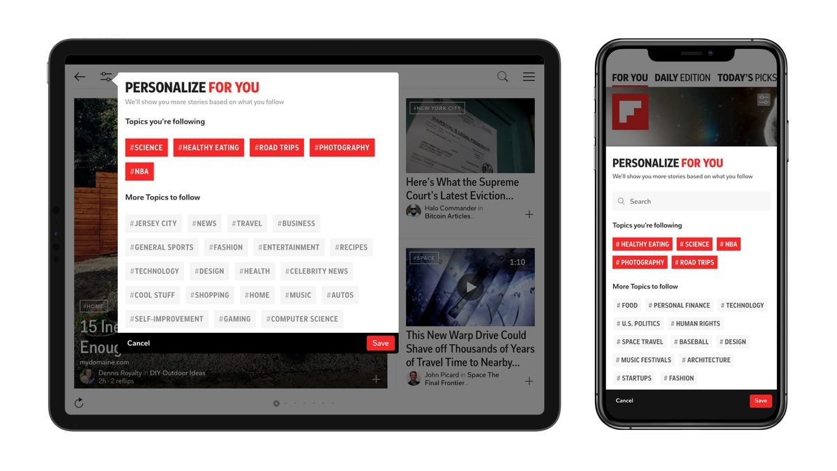 Flipboard wants to make a better news feed by giving you more control