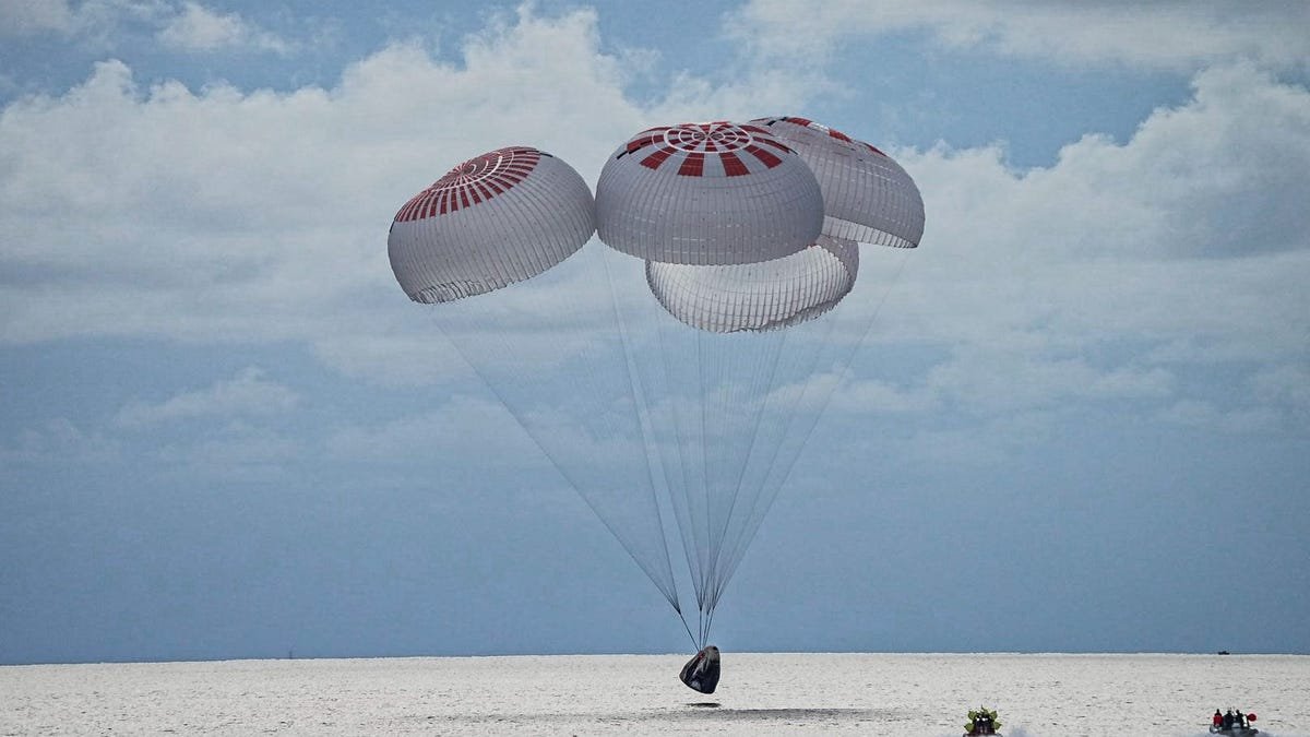 SpaceX Inspiration4 mission splashdown ends historic trip around the Earth