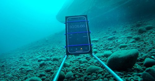 We took the iPhone 12 down to 65 feet underwater in Lake Tahoe
