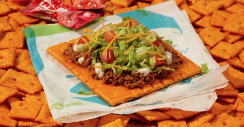 Taco Bell's New Tostada Features a Giant Cheez-It