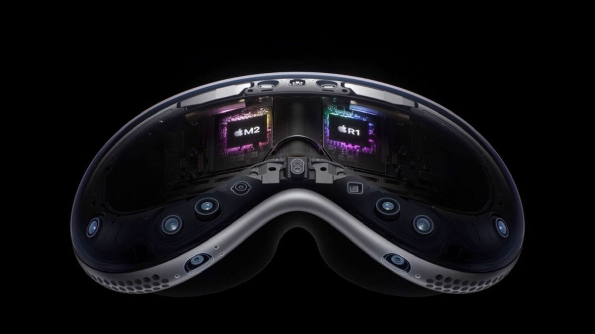The Tech Inside Apple's Vision Pro AR Headset: M2 Chip, 4K Displays |  Flipboard
