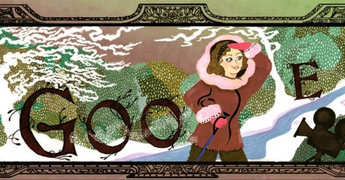 Google Doodle Spotlights Silent Film Actress Myrtle Gonzalez