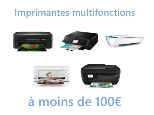Les meilleures imprimantes multifonctions à -100€ en août 2023