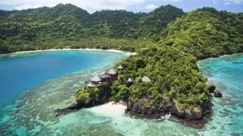 Les images époustouflantes d'un hôtel de luxe aux îles Fidji