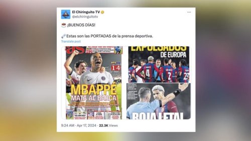 Barça-PSG : la réaction des journaux espagnols après la victoire parisienne
