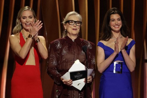 SAG Awards : le trio d’actrices principales du Diable s’habille en Prada réuni sur la scène de la cérémonie