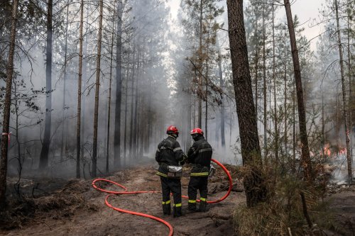 Incendie : 378 hectares brûlés dans la Drôme, le feu «toujours pas fixé»