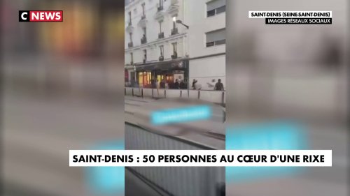 Saint-Denis : une rixe éclate en pleine rue entre deux bandes rivales