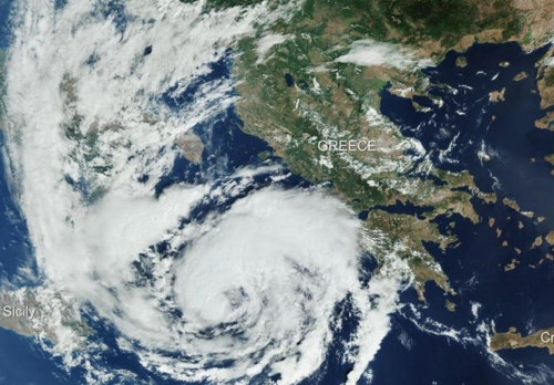 «Médicane», un rare ouragan méditerranéen menace l’Europe