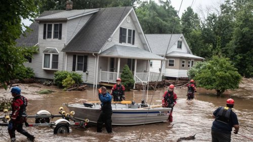 Trapped Drivers Swam Out Of Their Cars. A Woman Died After Being Swept ...