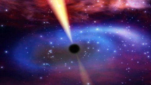 Astronomers capture supermassive black hole as it eats passing star