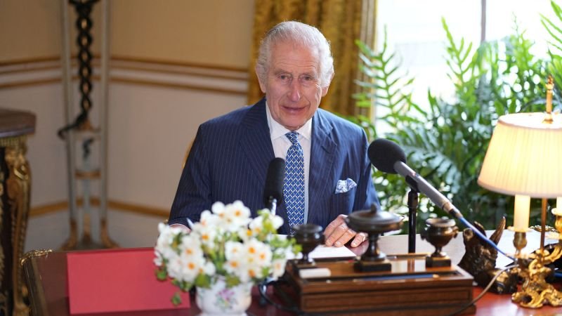King Charles calls for acts of friendship in first public remarks since Kate’s cancer diagnosis