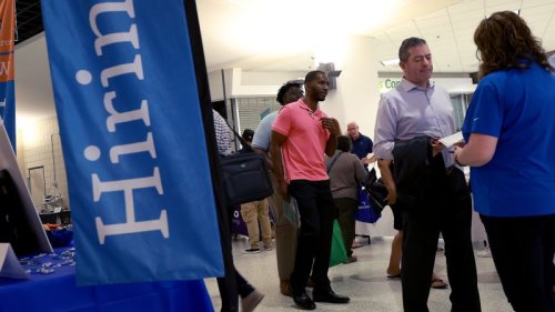 Pace of hiring slowed in August but the job market is still strong
