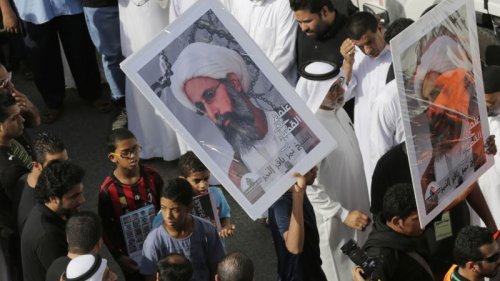 Protest in Tehran after Saudis execute Shiite cleric Nimr al-Nimr, 46 others