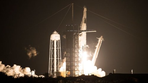 SpaceX launch: Four astronauts take off aboard Crew Dragon bound for ISS