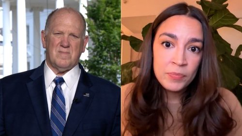 Hear Trump border czar’s response to AOC calling him out