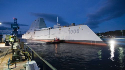 Navy’s future: Electric guns, lasers, water as fuel