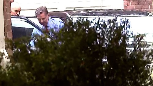 Former FBI Director James Comey interviewed by the US Secret Service