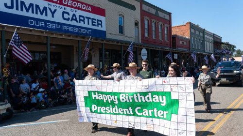 As he turns 99, Jimmy Carter’s hometown honors the former president as a global humanitarian – and a good friend