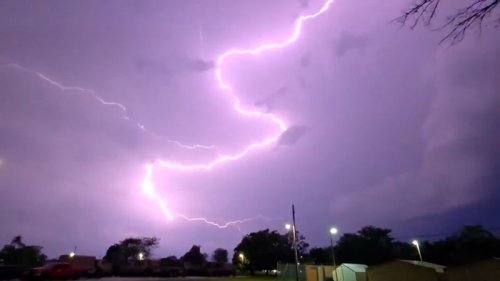 Video shows lightning and possible tornadoes in parts of Kentucky