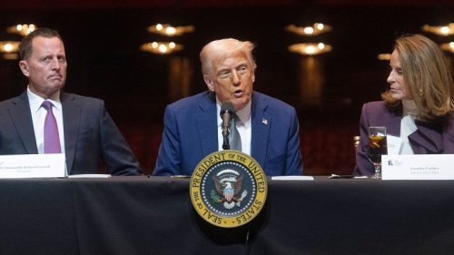Trump uses Kennedy Center visit to criticize the venue and tout his efforts to remake it