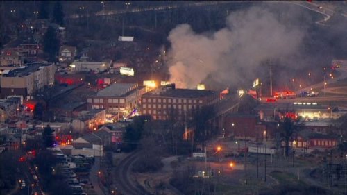 An explosion at a candy factory in Pennsylvania leaves at least 5 dead, others remain missing