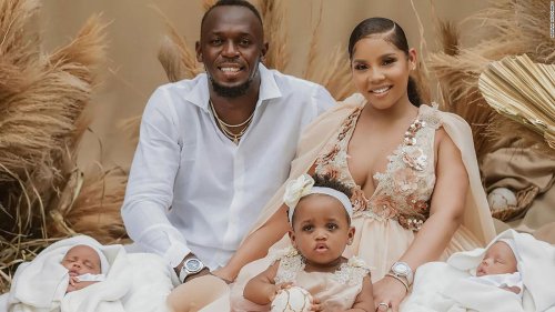 Usain Bolt and partner Kasi Bennett welcome newborn twin ...