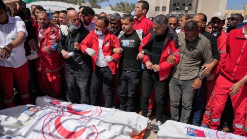 ‘Professional failures’ led to killing of Palestinian medics in Gaza, says Israeli military