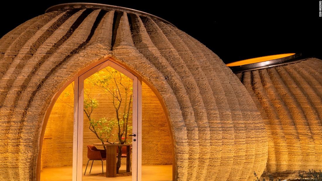 Is this 3D-printed home made of clay the future of housing?