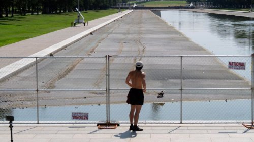 Trump says Reflecting Pool has been drained and will be ‘put back into service soon’