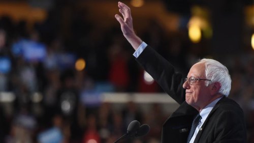 Bernie Sanders: ‘I am proud to stand with her’