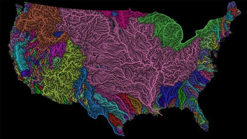 Beautiful digital maps bring rivers to life