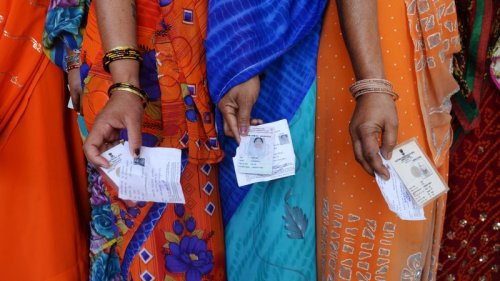 The land of a million polling stations: India's general election by the numbers