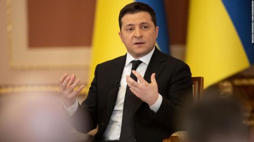 Ukraine's President Zelensky urges world leaders to tone down rhetoric on threat of war with Russia