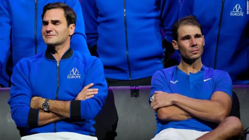 'An important part of my life is leaving too,' says emotional Rafael Nadal of Roger Federer retirement