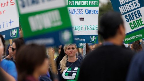 A contract for 75,000 workers is about to expire. The largest US health care strike in history could be next
