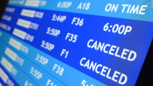 More than 500 US flights canceled and more than 2,000 delayed on Monday