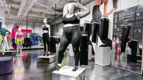Nike introduces plus-size mannequins to London store