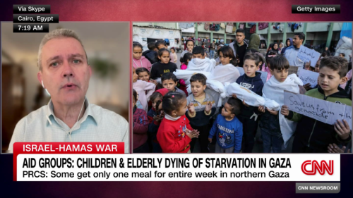 WHO official: Civilians facing starvation, malnutrition and traumatic injuries in Gaza