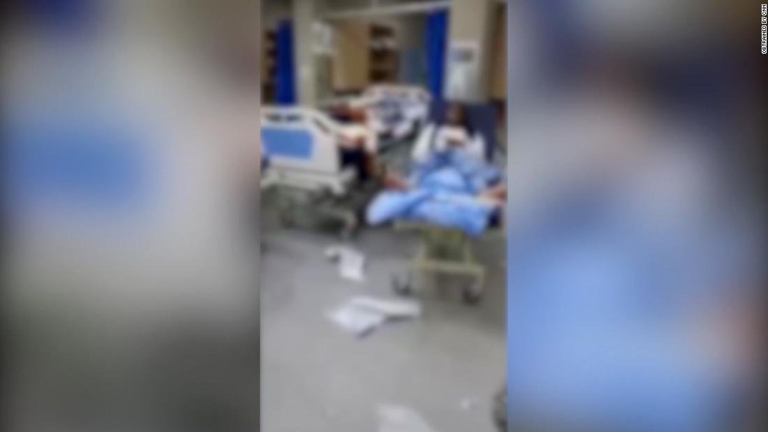 Disturbing video shows ER overwhelmed by 'onslaught of patients'